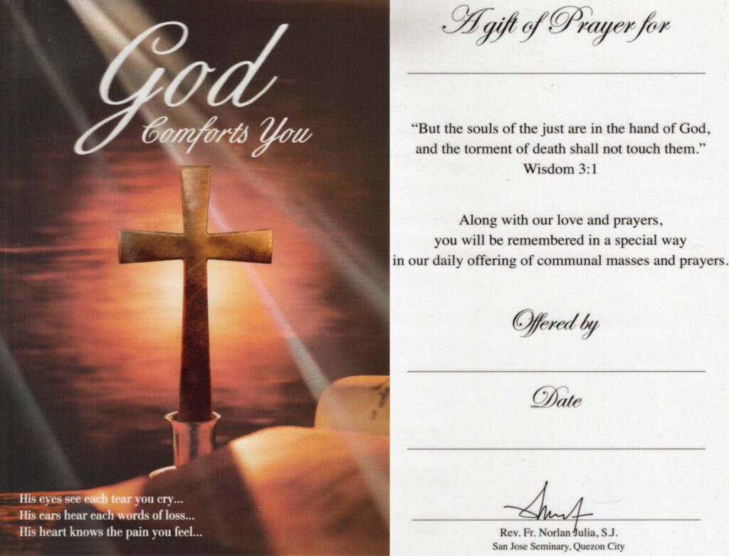 Mass Card 2