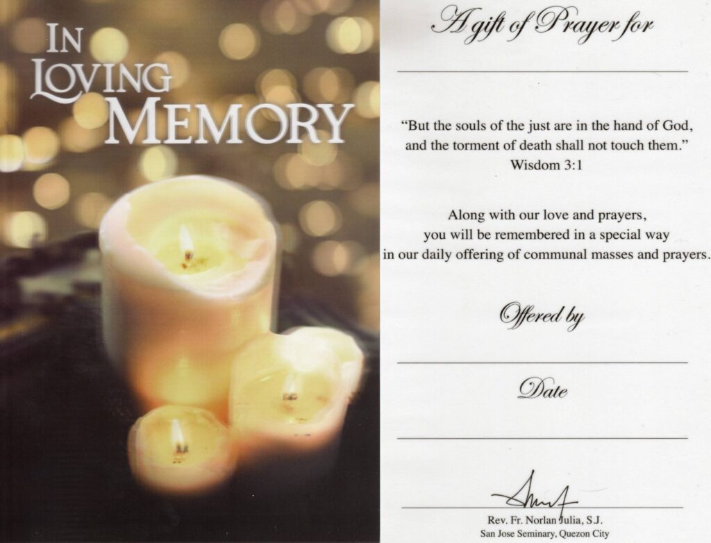 Mass Card 3